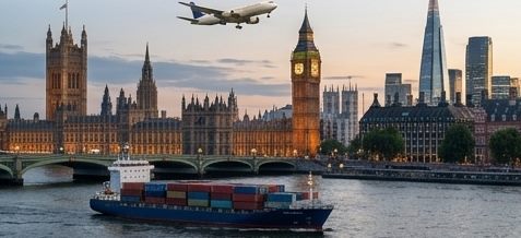 Air and sea cargo shipment from Nigeria to the UK